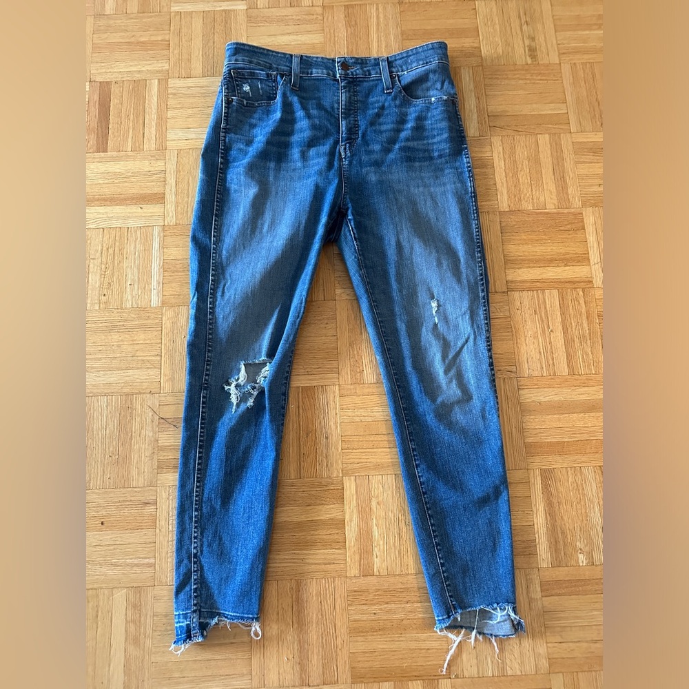 Madewell jeans curvy high rise